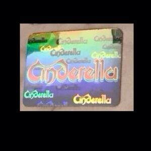 Rockcards Rock Cards Hologram Cinderella Band Sticker